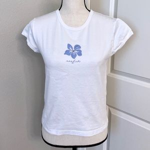 REEBOK White Short Sleeve T - Shirt
